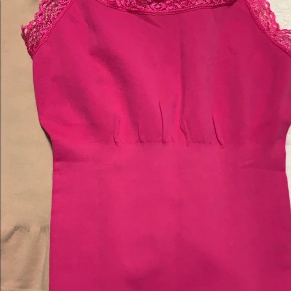 Tummy firm control, Tank  tops with lace seamless, - Picture 4 of 5